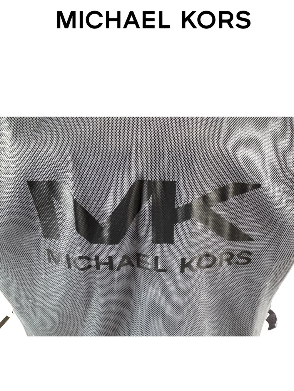 Michael Kors Men’s Black Lightweight Rain Resistant Zip Jacket Medium coat water